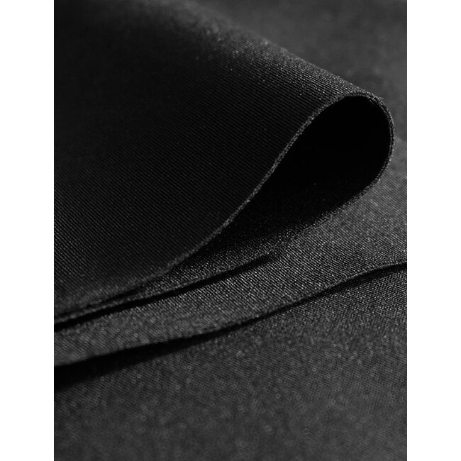 Neoprene Cropped Wide Leg Pant