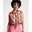 Rizzo Top Fireflower Cotton Poplin
