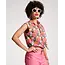 Rizzo Top Fireflower Cotton Poplin