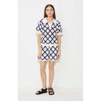 SUNCOO Crochet Top
