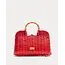 Buzzy Basket Peony Wicker w Bamboo Handle