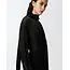 Elegant Sheer Shirt Satin Insert