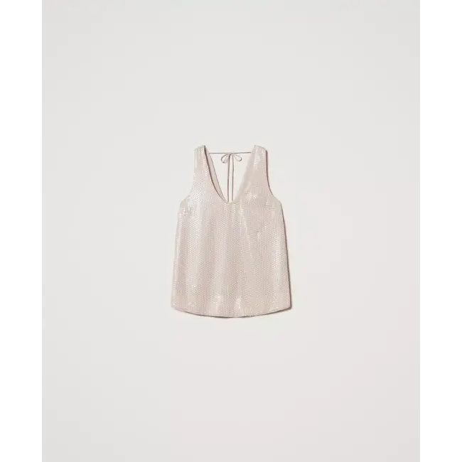 Sequin Tank Top