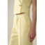 Tie Vest with Gold Button
