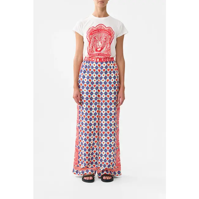 Button Front Lounge Pant