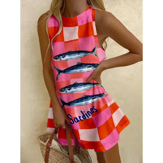 Loose Mini Dress