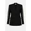 Silky Knit Fitted Blazer