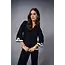 Joseph Ribkoff Crepe Color Block Top