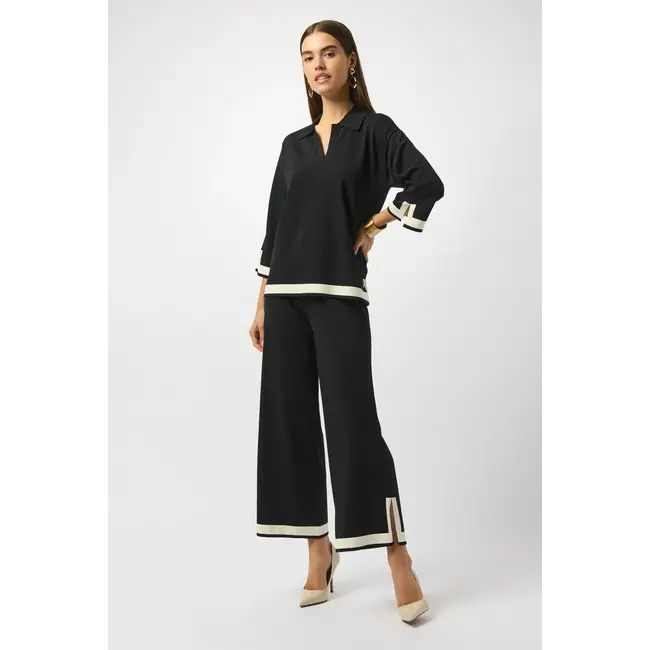 Crepe Color Block Top