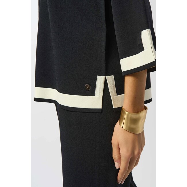 Crepe Color Block Top