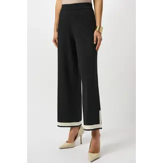 Joseph Ribkoff Crepe Color Block Pant