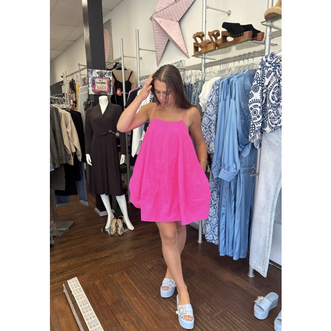 Tie Strap Mini Dress