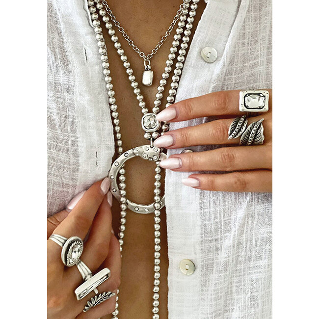 Sterling Plated Brass Necklace