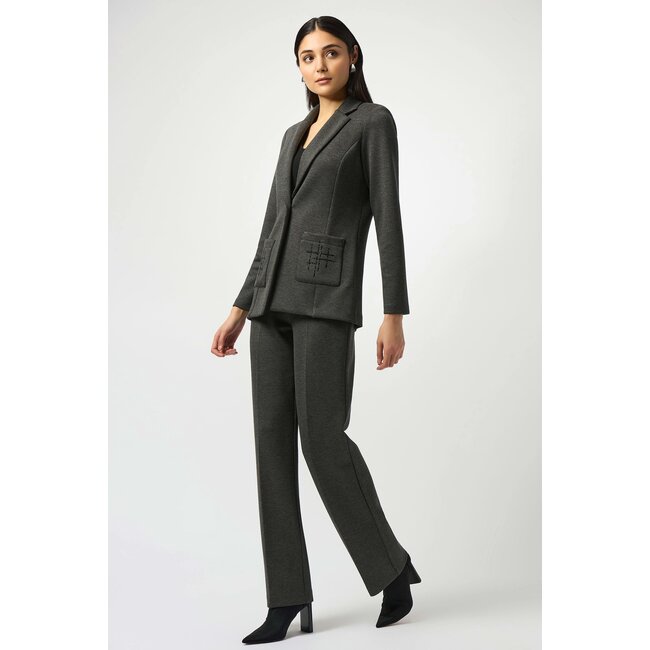 Scuba Fitted Jersey Blazer