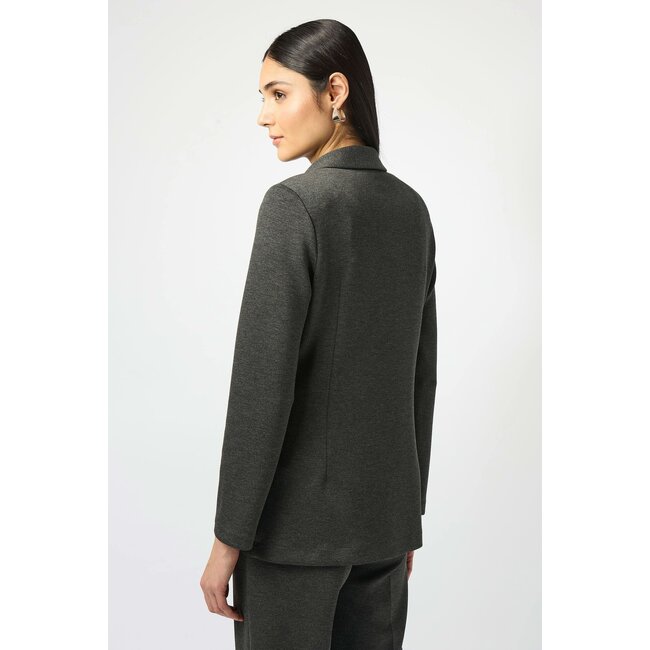 Scuba Fitted Jersey Blazer