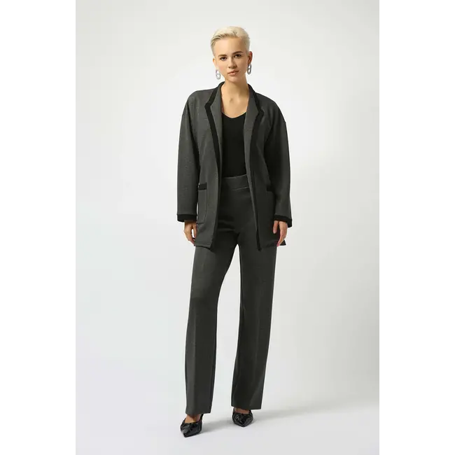 Scuba Jersey Wide-Leg Pant