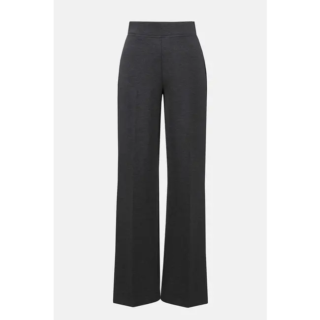 Scuba Jersey Wide-Leg Pant