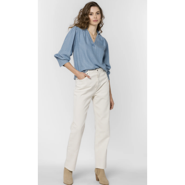 Long Sleeve V Neck Top