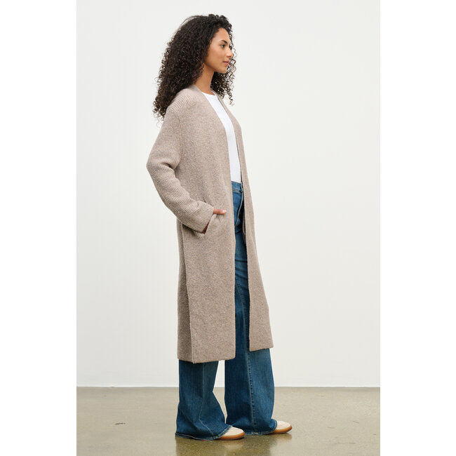 Knit Long Cardigan