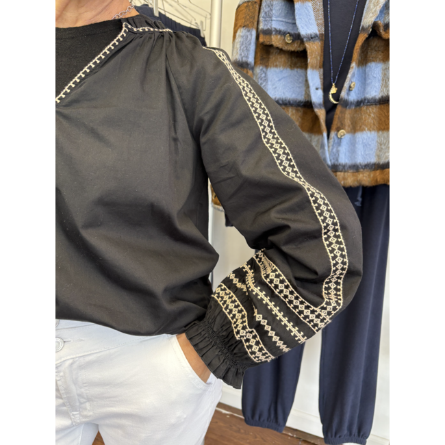 Embroidered Top