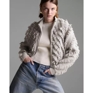 Maria Pavan Zip Up Sweater