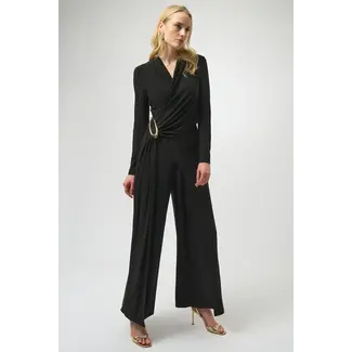 Joseph Ribkoff Silky Knit Wide-Leg Jumpsuit