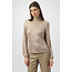Joseph Ribkoff Foiled Knit Mock Neck Fitted Top