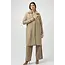 Feather Yarn and Faux Fur Sweater Coat