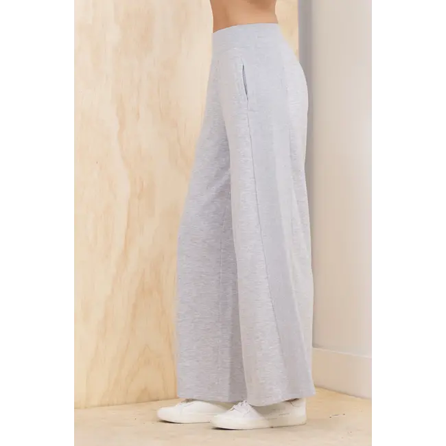 Jersey Seamed Flare Pant