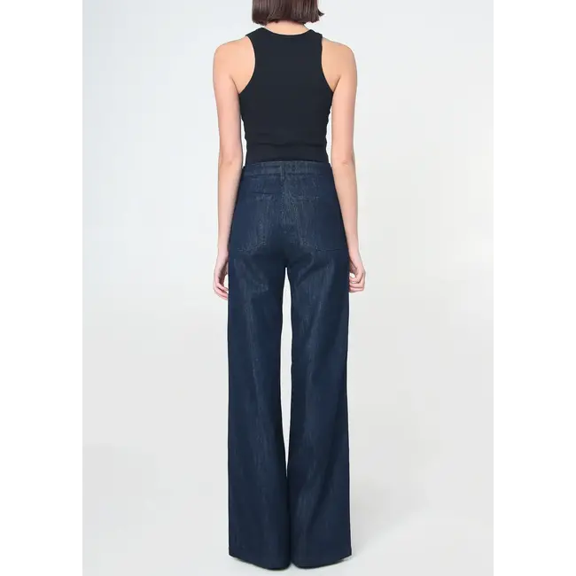 Dina High Waisted Wide Jean
