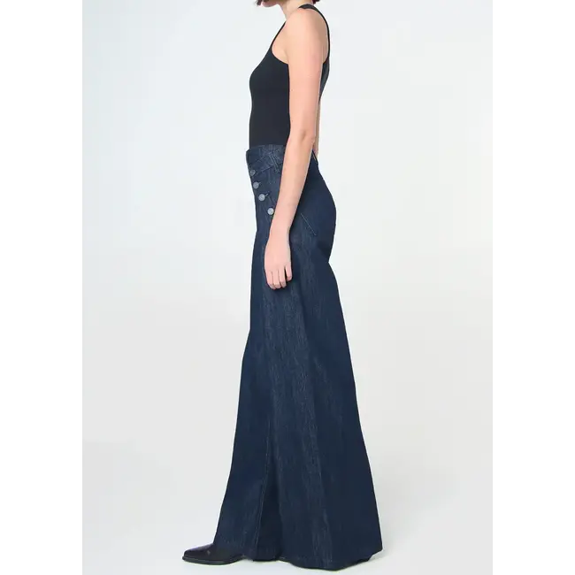 Dina High Waisted Wide Jean