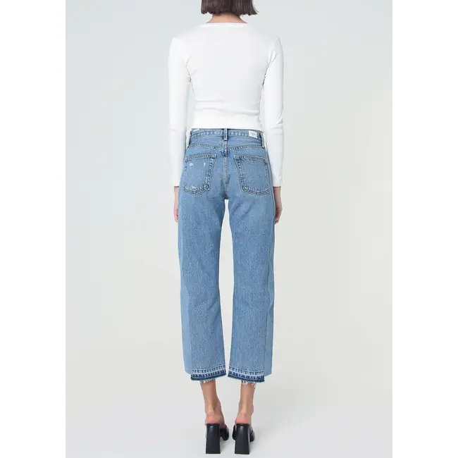 Remastered Upcycling Crop Straight Jean