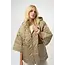 Joseph Ribkoff Woven Diamond Quilt Hooded Jacket