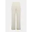 Pleated Scuba Crepe Wide-Leg Pants
