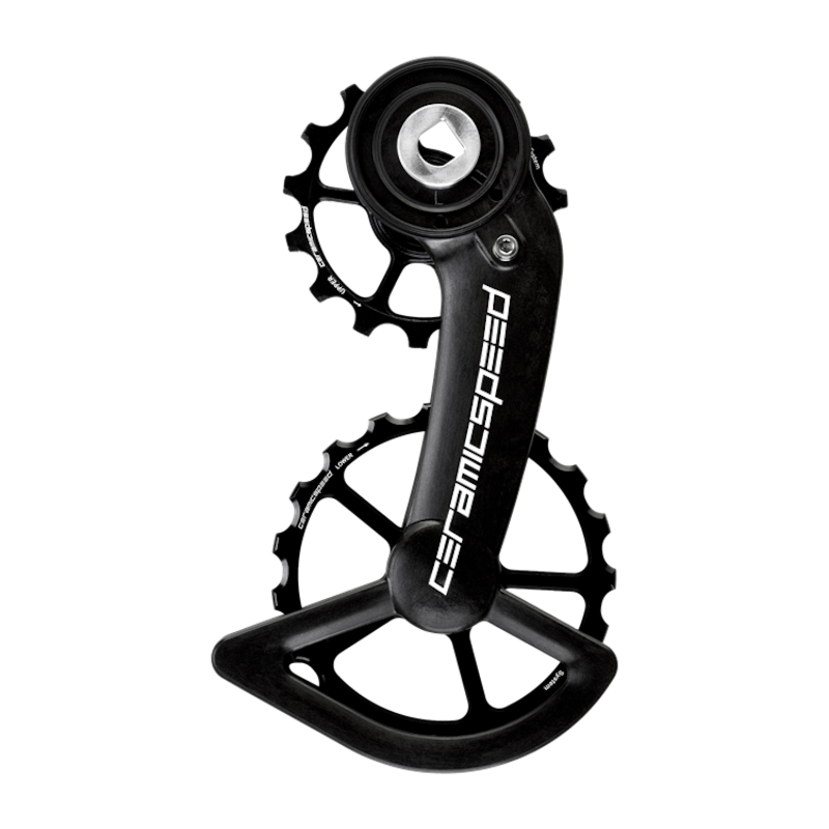 CeramicSpeed OPWS CeramicSpeed for SRAM Red/Force AXS  Alloy Pulley Carbon Cage Black