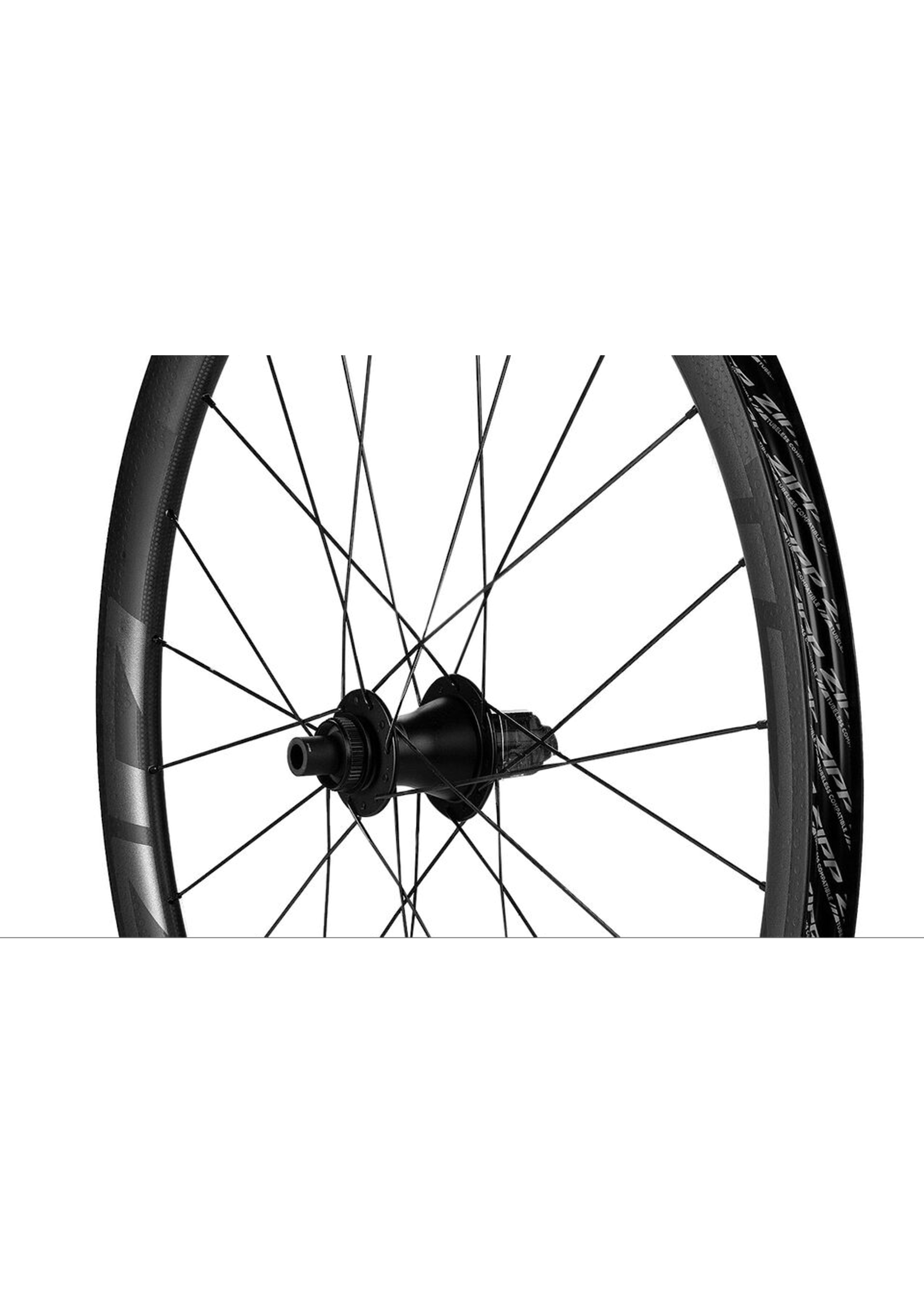 SRAM Zipp 303 Firecrest Wheel Carbon Tubeless Disc Brake Center Locking  700c Front 24Spokes 12x100mm Standard Graphic A1