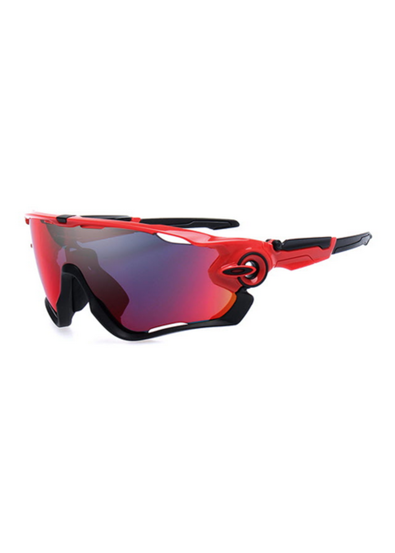 Oakley Jawbreaker Sunglasses (A) Redline w/ Pos Red Iridium ...