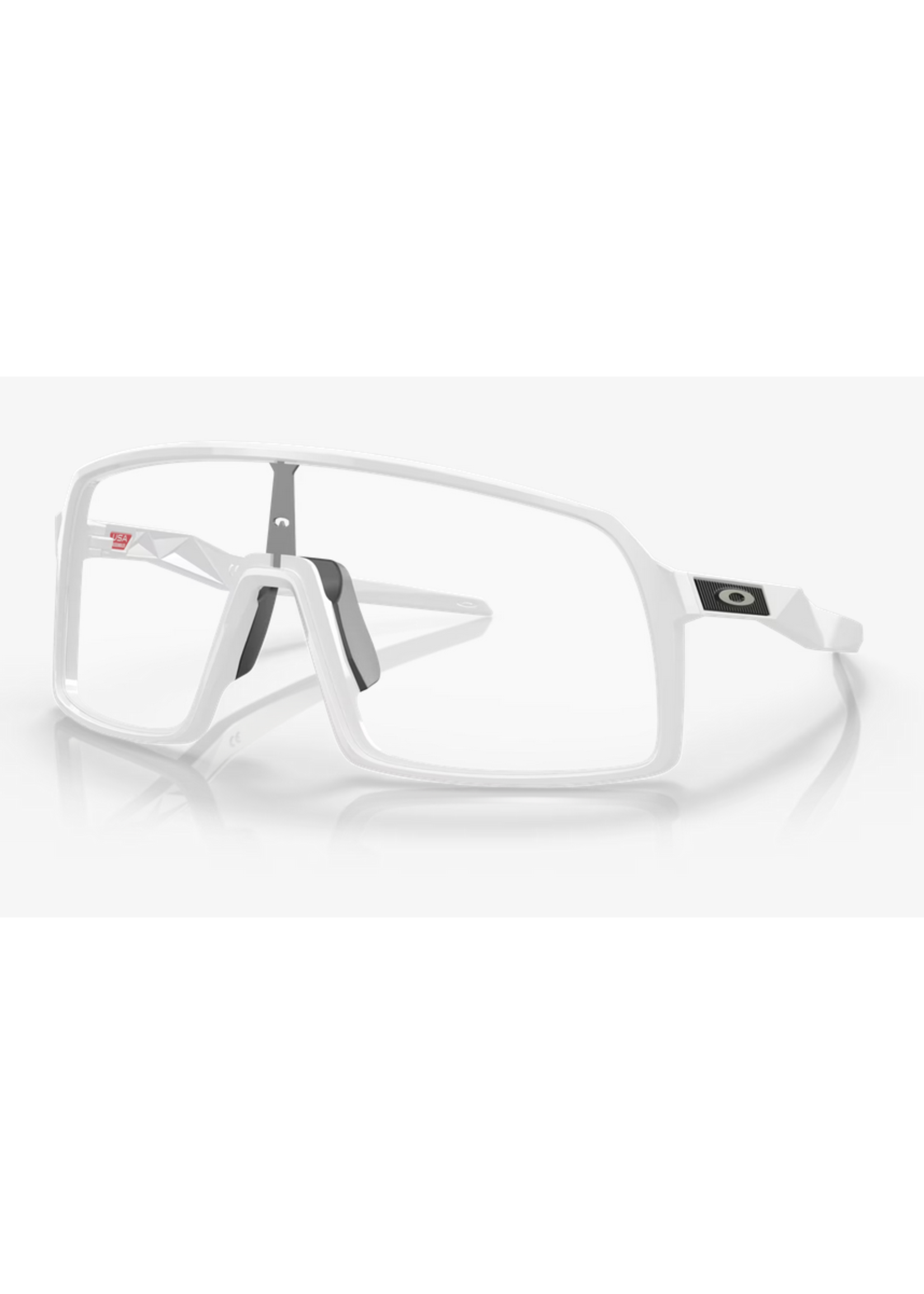 Oakley Oakley Sutro Sunglasses Polished White Clear