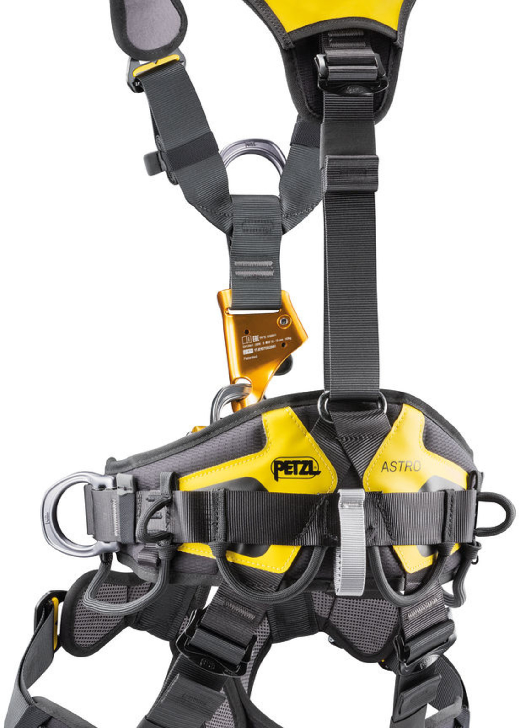 Petzl America 2019 Astro Bod Fast U Rope Access Harness