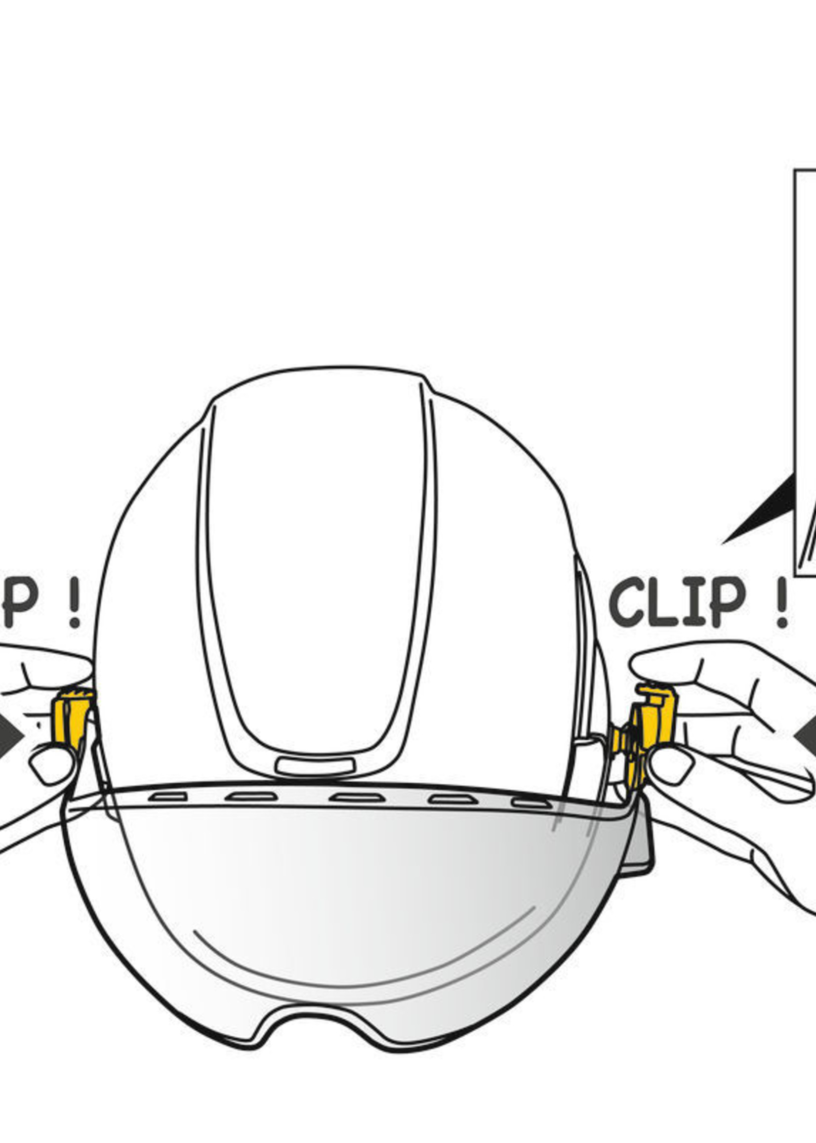 Petzl America NEW VIZIR EYE SHIELD
