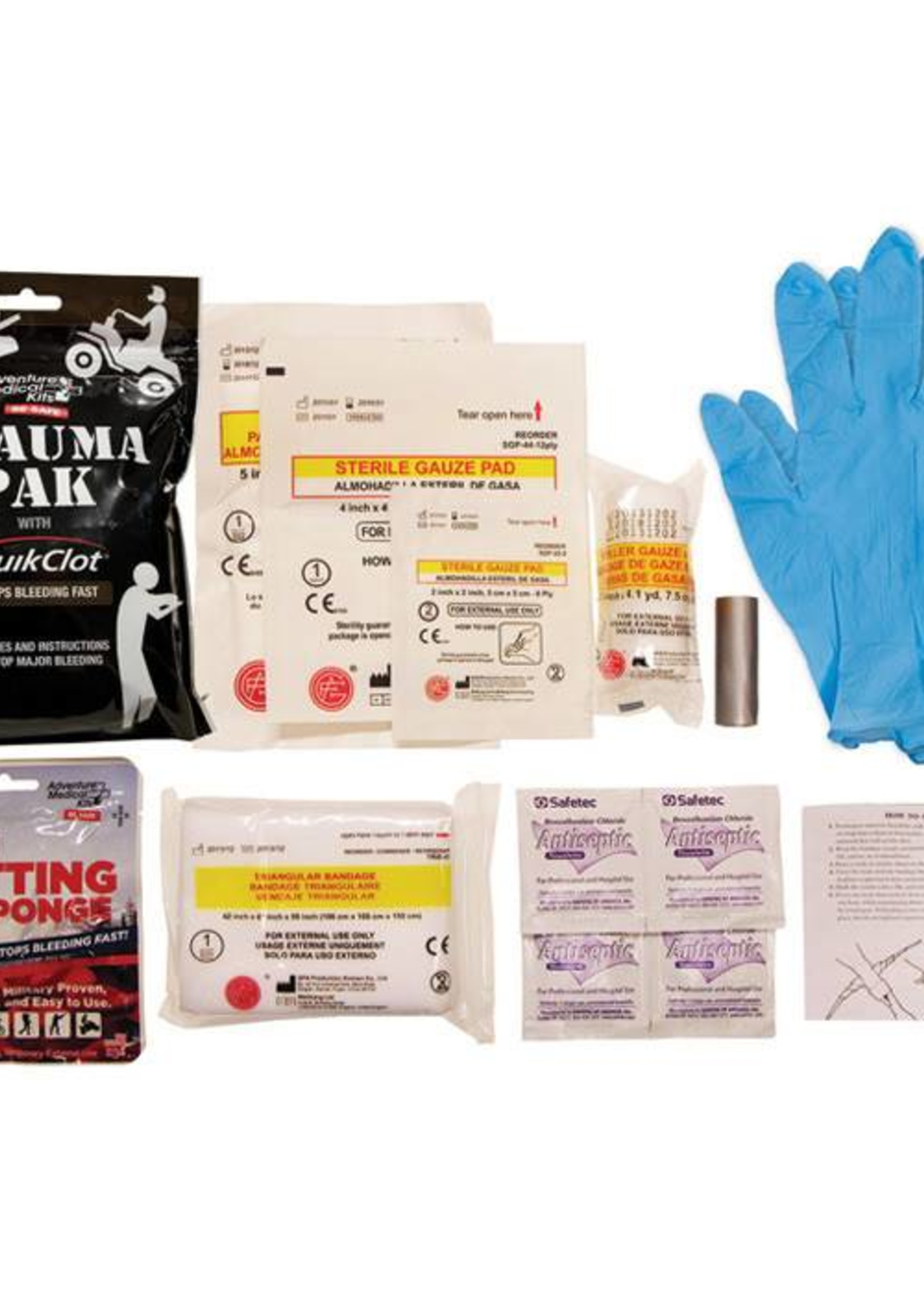 ADVENTURE MEDICAL Rapid Response Trauma Pak w/Quickclot