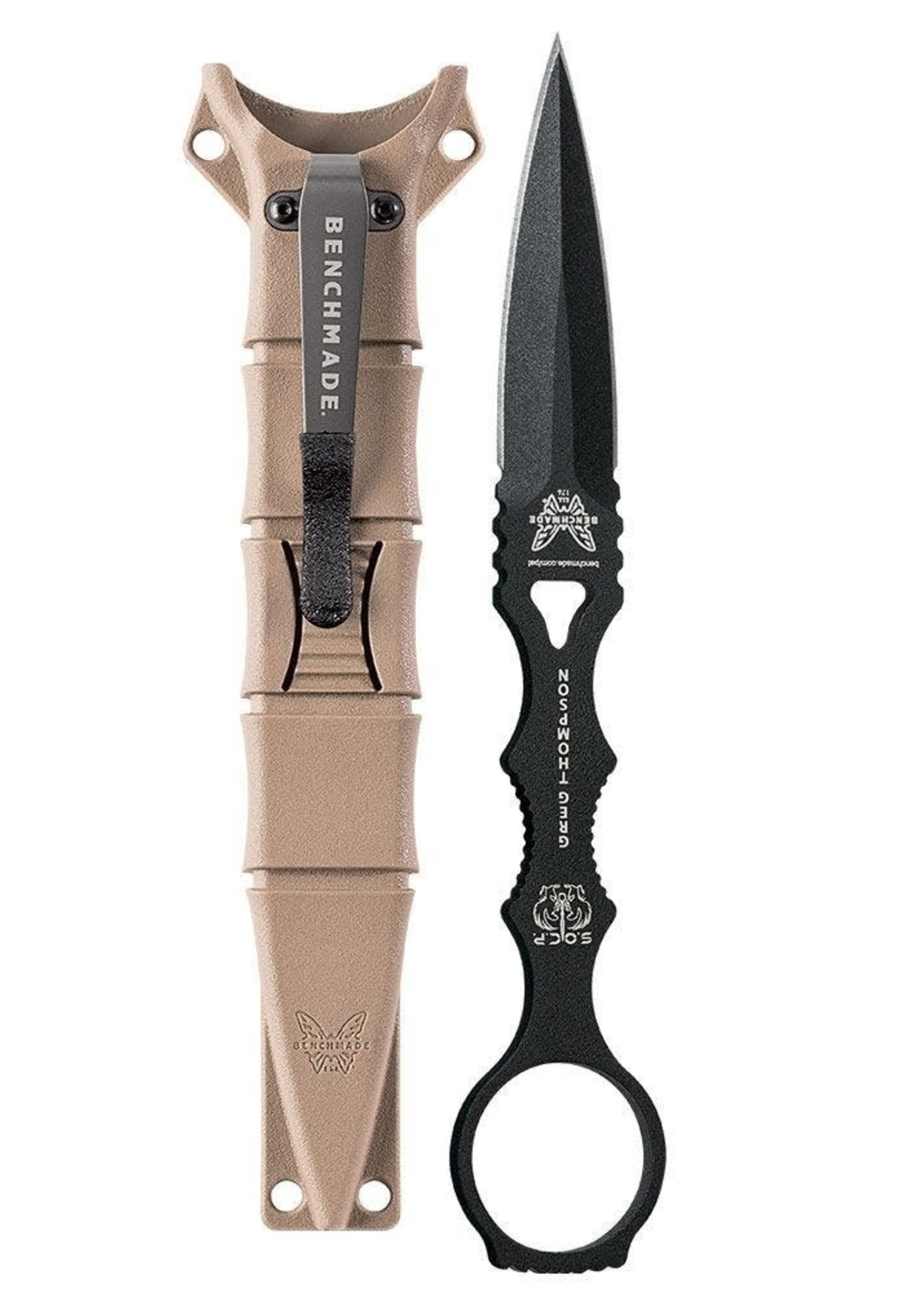 Benchmade USA SOCP Dagger with sheath
