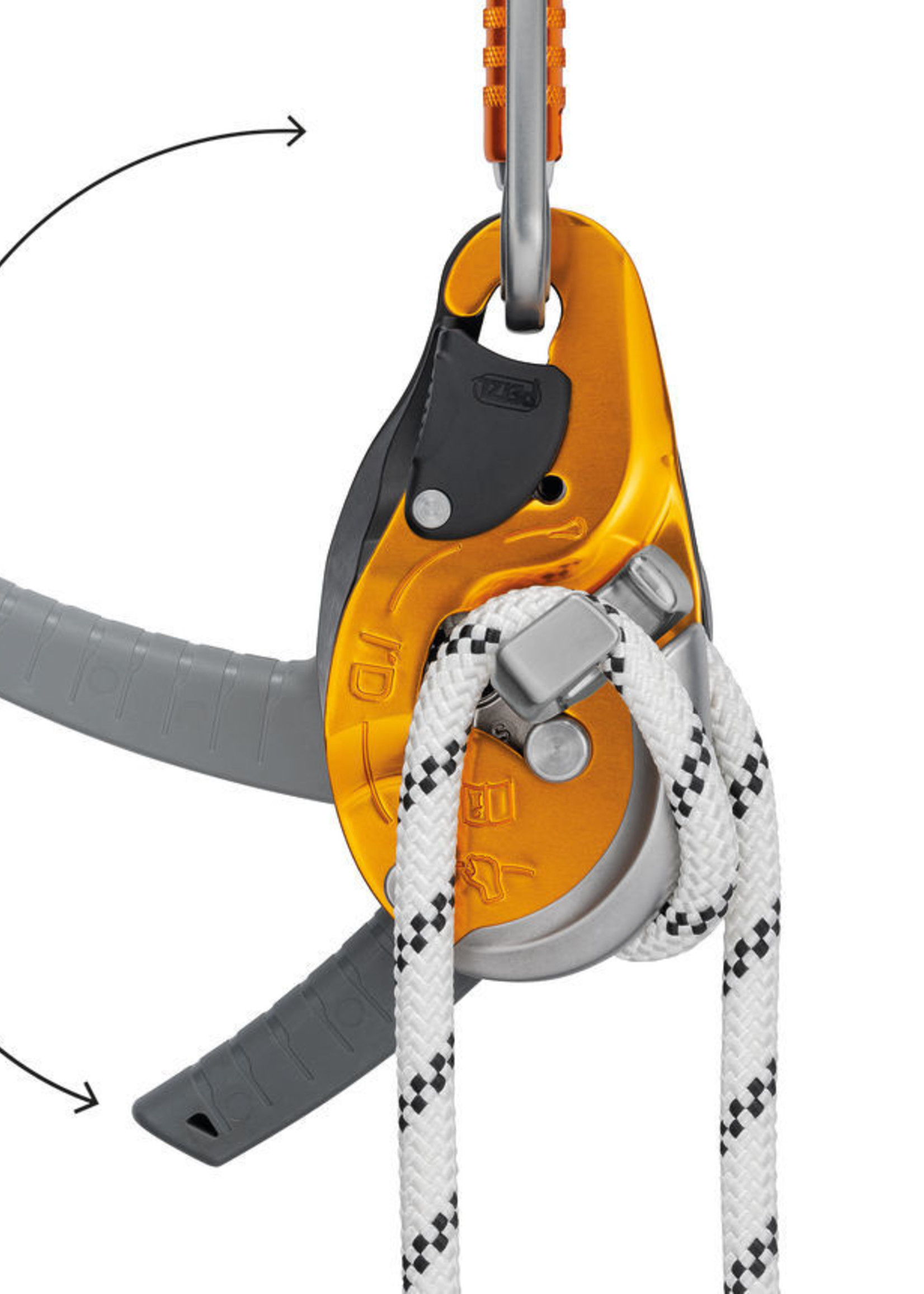 Petzl America I'D Evac Descender 10-11.5 mm