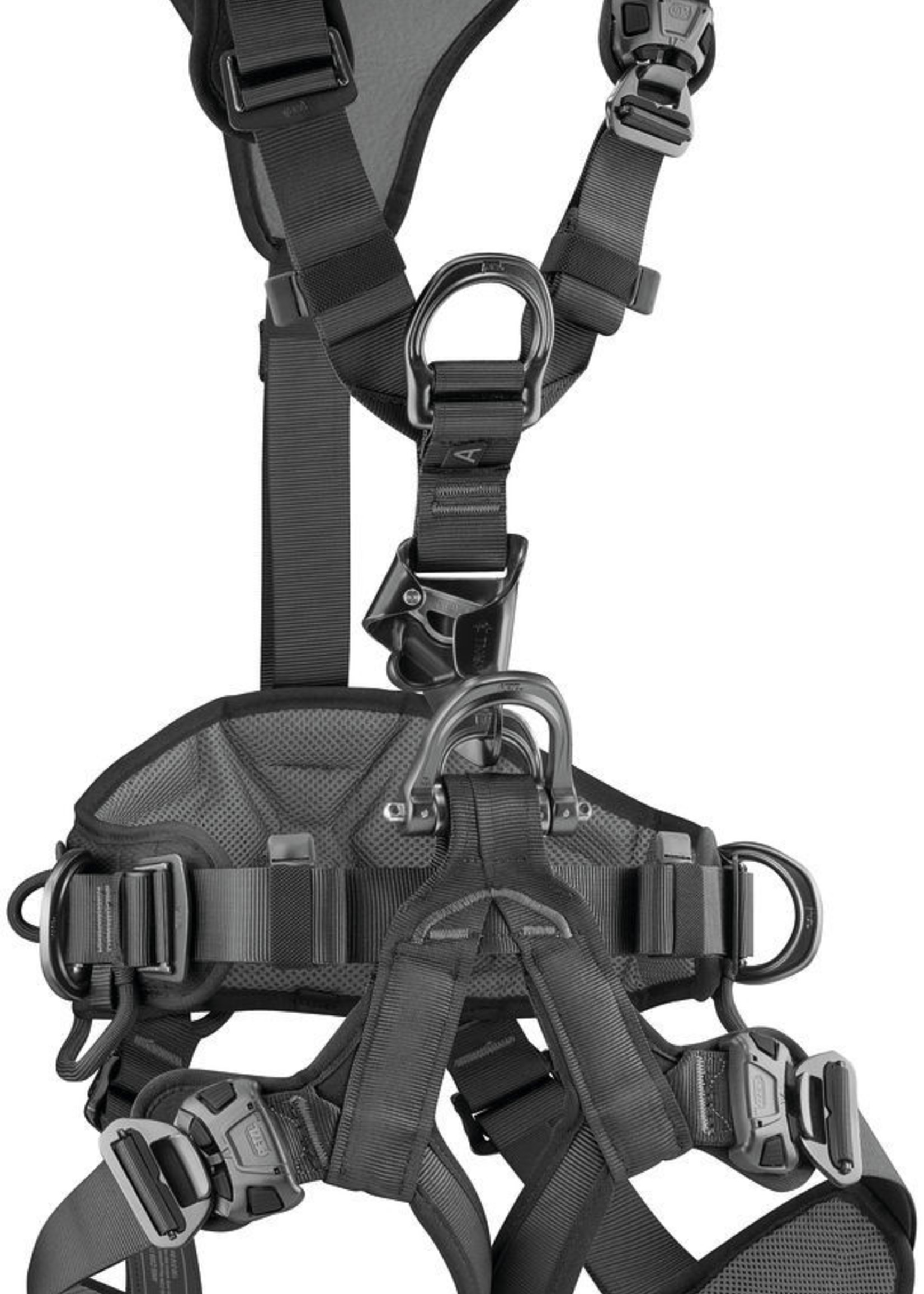 Petzl America Astro Bod Fast U Black Rope Access Harness