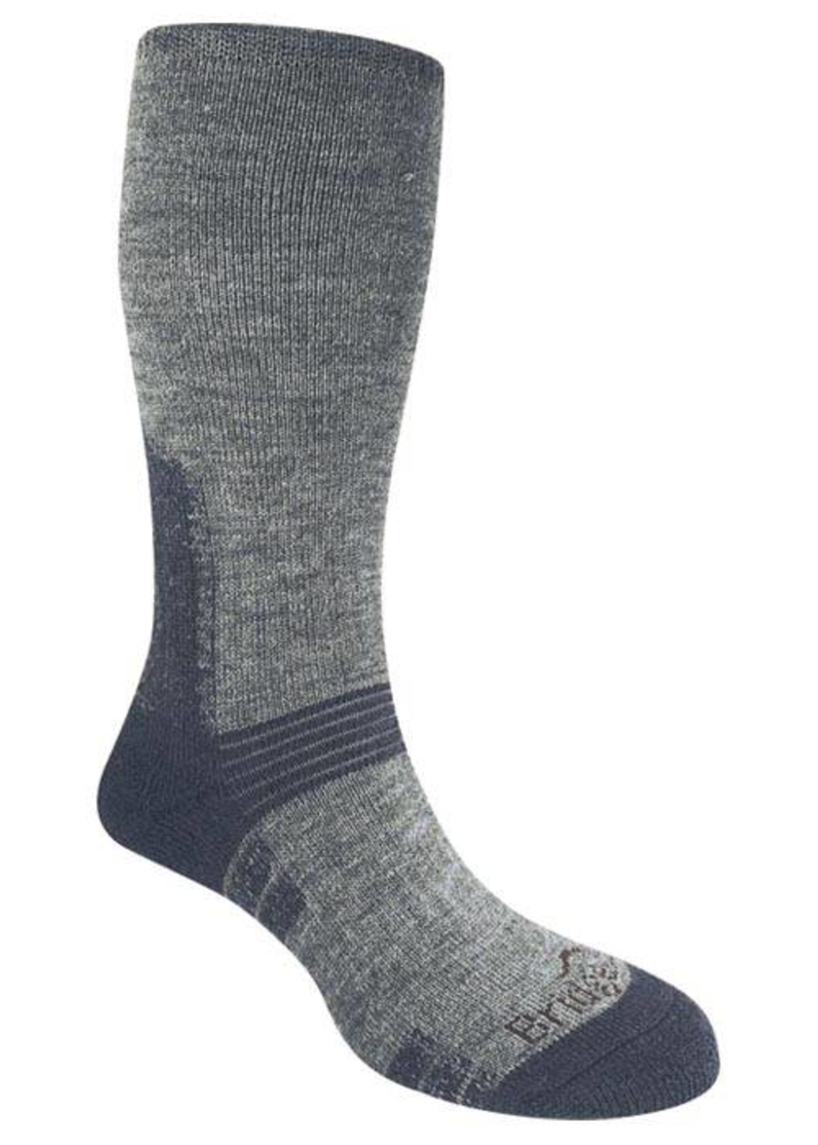 BRIDGEDALE Heavyweight Gray/Blue Wool Socks