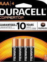 DURACELL Copertop AAA Alkaline Battery