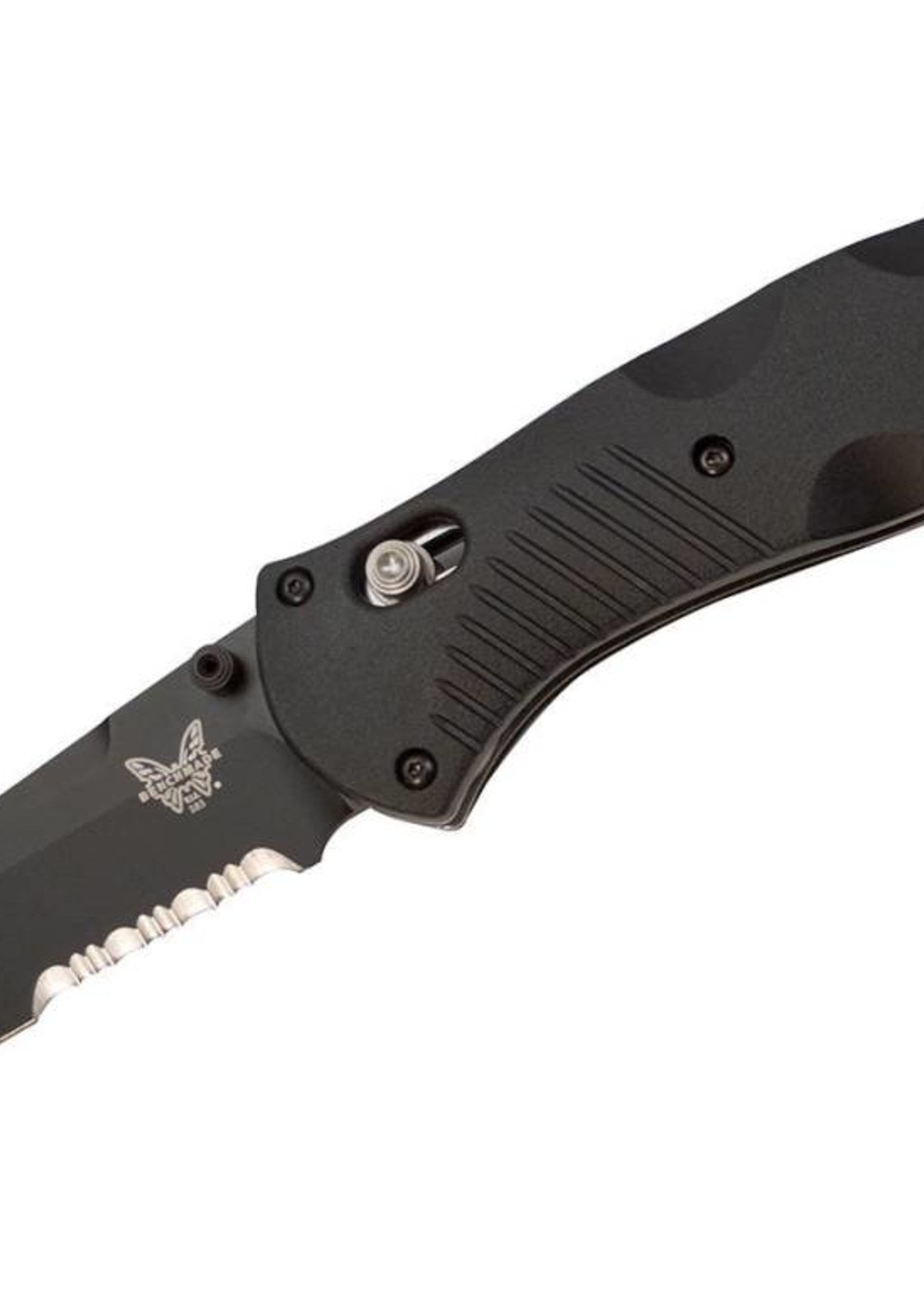 Benchmade USA Barrage, Tanto, Black Serrated