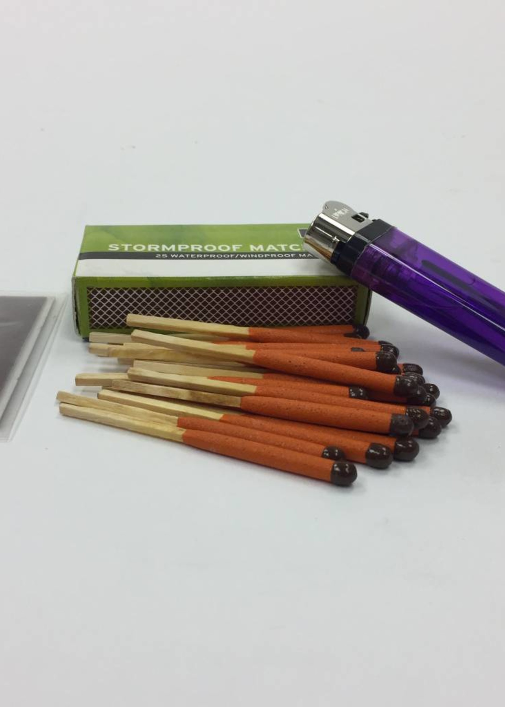 Military Surplus Stormproof match and lighter kit