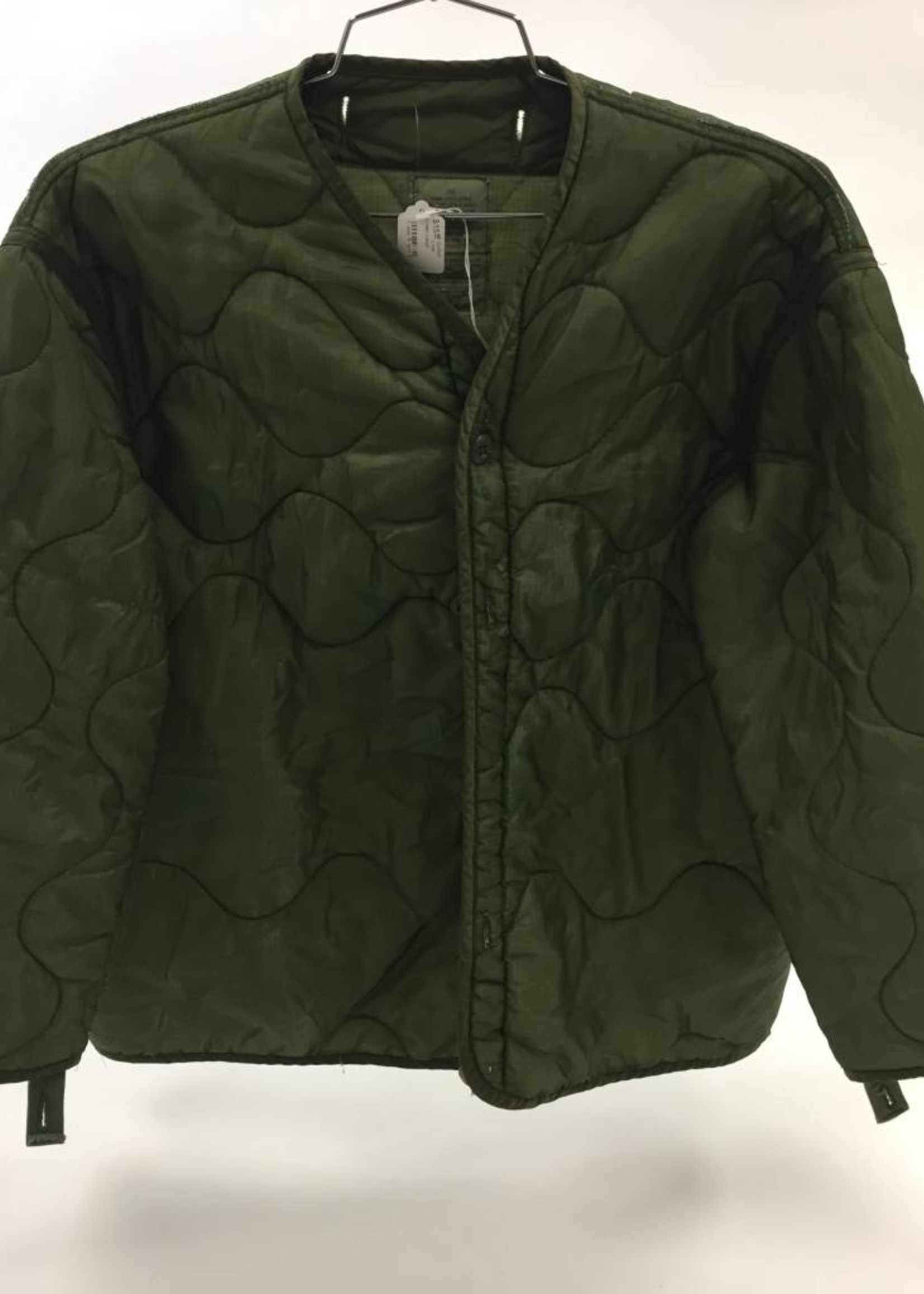 Military Surplus Quilted Liner, Green