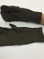 Military Surplus Wool Glove Liners, W/Trigger Finger